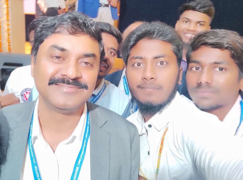 with G.Satheesh Reddy sir
